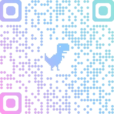 QRコードが表示されていたら、読み取ってください。